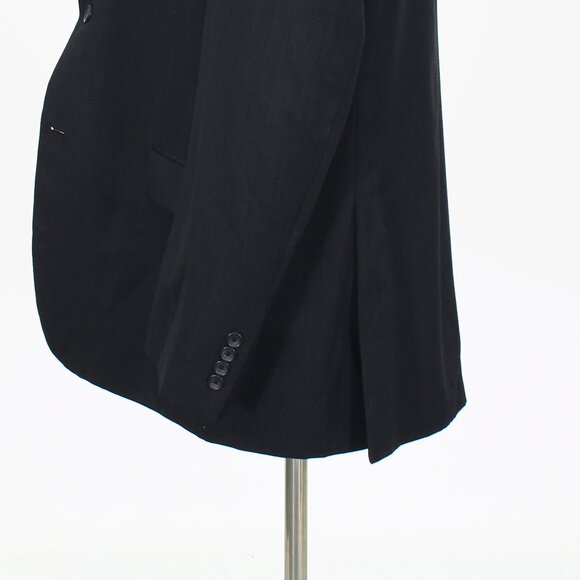 Pronto Uomo 46L Gray Solid 2-Button Sport Coat Blazer Jacket T742 - Picture 8 of 11